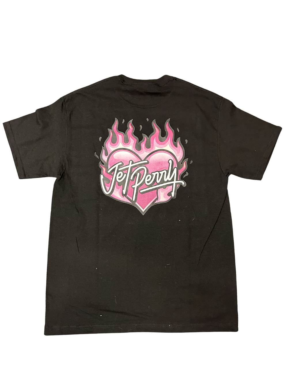 Flaming Hearts (BLACK) T-Shirt