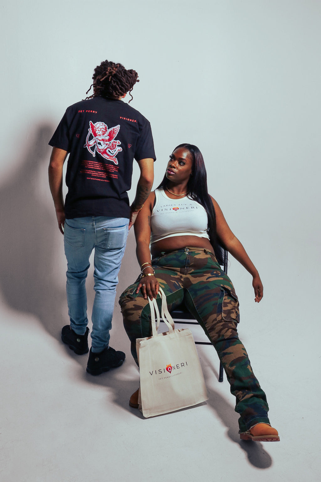 Jet Perry X Visioneri - From Stamford with Luv (Cupid's Message T-Shirt)