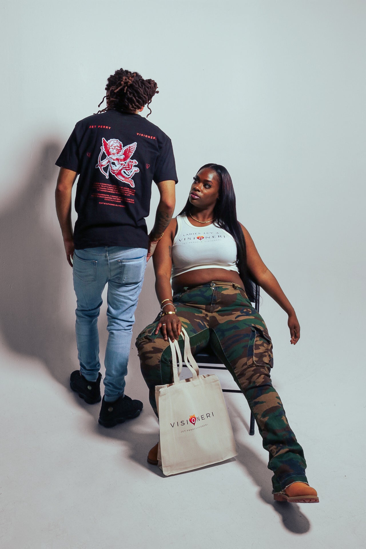 Jet Perry X Visioneri - From Stamford with Luv (Cupid's Message T-Shirt)