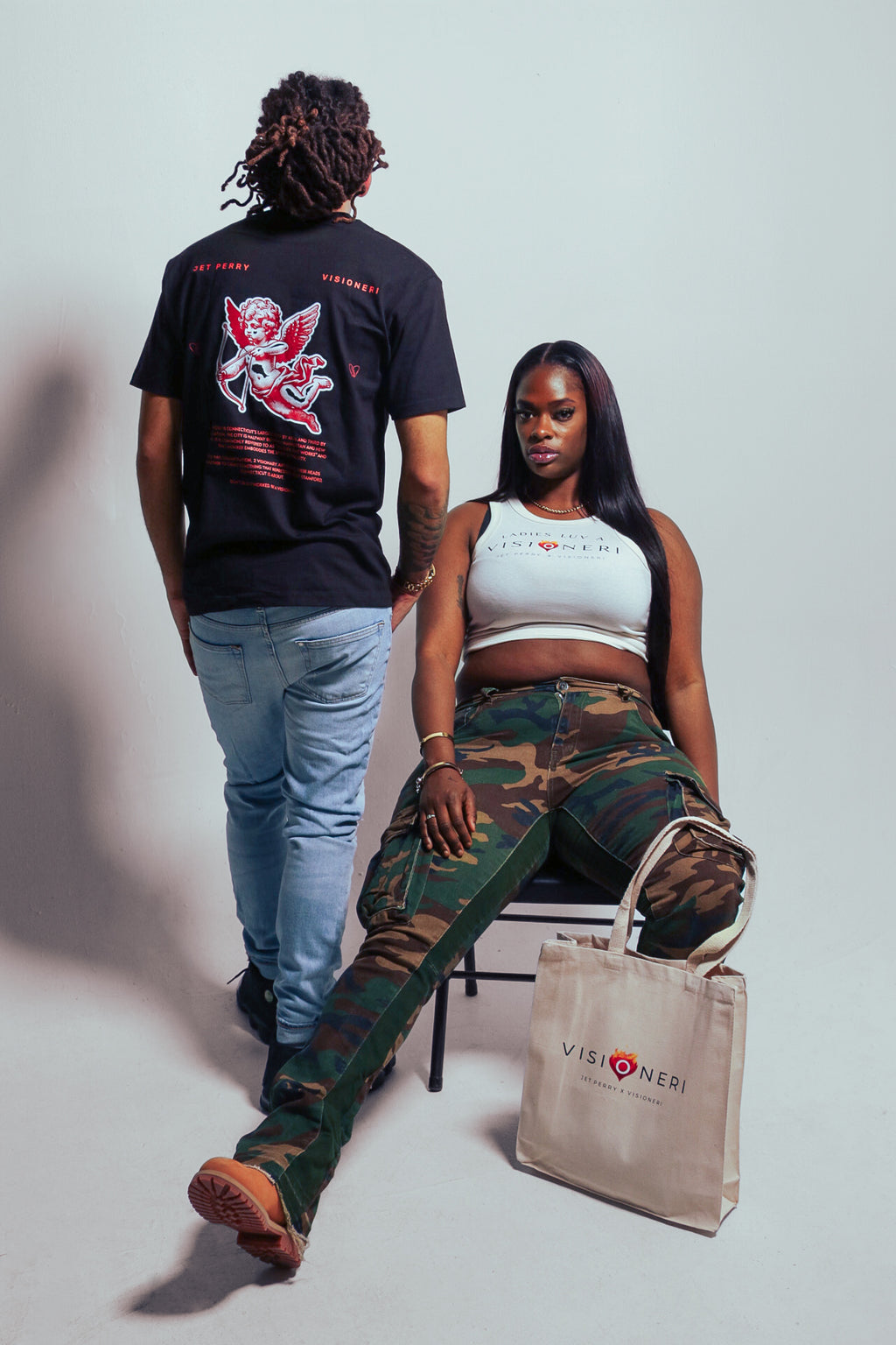 Jet Perry X Visioneri - From Stamford with Luv (Cupid's Message T-Shirt)