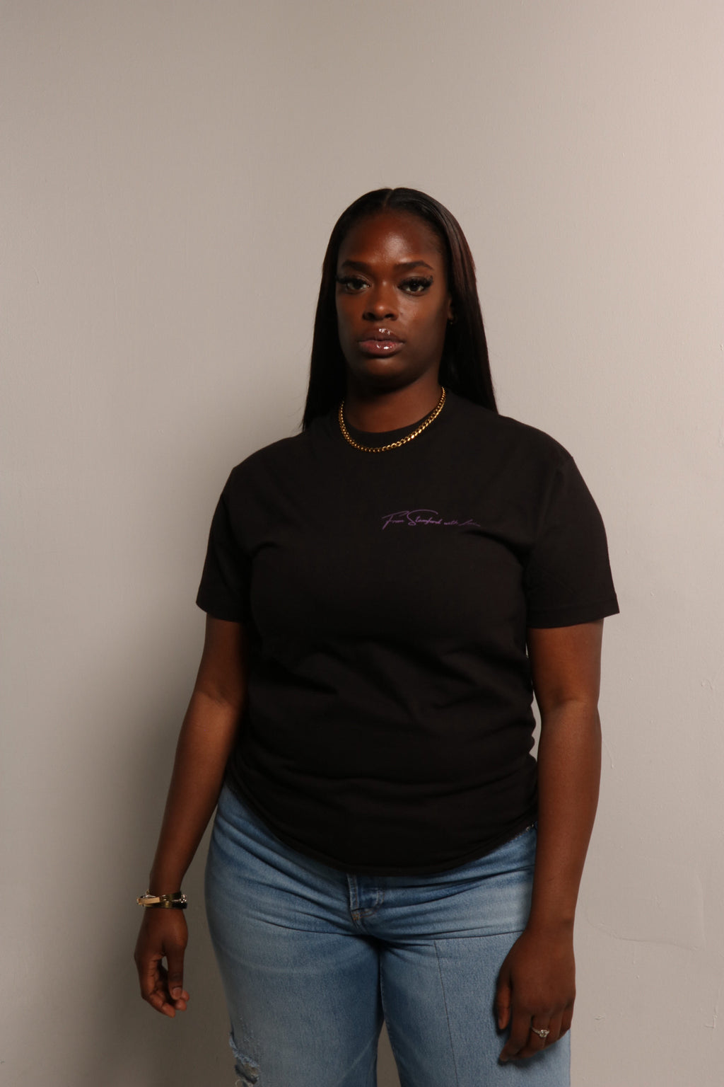 Flaming Hearts (BLACK) T-Shirt