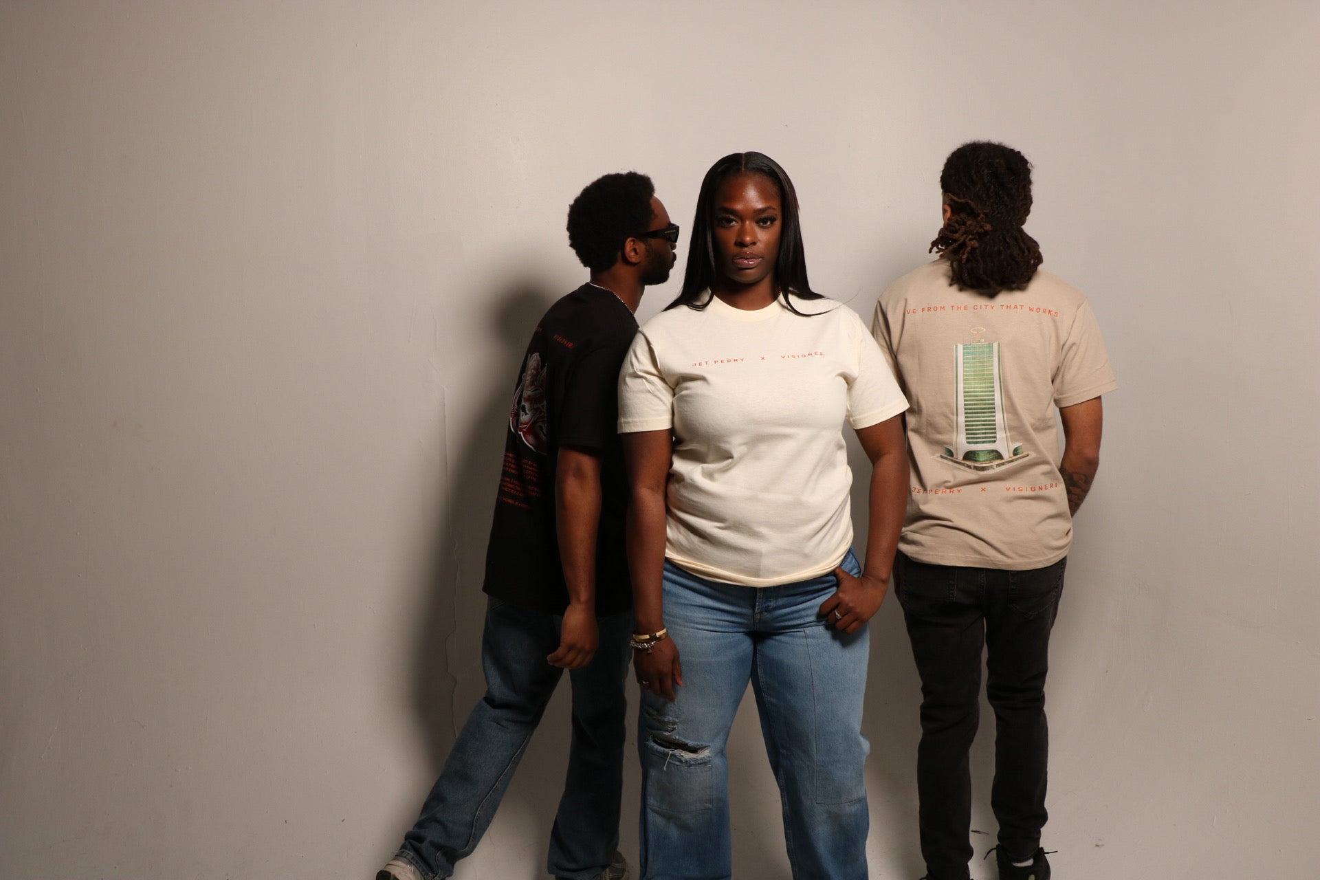 Jet Perry X Visioneri - From Stamford with Luv (Live from The City That Works T Shirt)